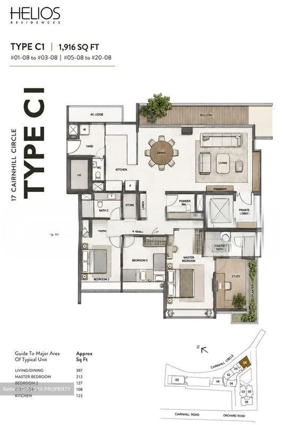 Helios Residences (D9), Apartment #606708181